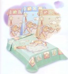 621 100x120 green zelená deka 1017