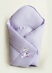 Zavinovačka hladká 80x80 Kravička lillac fialová bez výstuže 1031