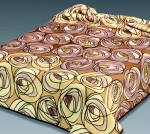 250 160x220 beige béžová deka 1037