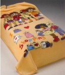 210 160x220 orange oranžová deka 1165