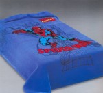 Spiderman/160x220/blue modrá deka 12