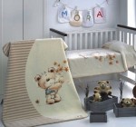 011 Piccola 80x110 02 beige béžová deka 121