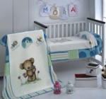 012 Piccola 80x110 05 blue modrá deka 130