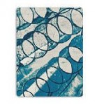 9357 diagonal 220x240 04 blue modrá deka 1370