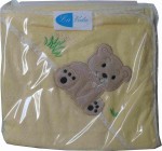 600 triangolo yellow žlutá žltá osuška 90x110cm towel 010 1395