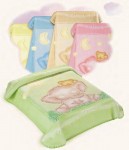 535 80x110 green zelená deka 1560