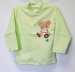 Kabátik HX potlač green zelená 56 1768