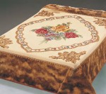 125 160x220 brown hnedá deka 2144