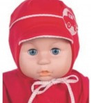 Čiapka WJ-Cz115 viazanie Auto red červená 36 38 40 42 44 2244