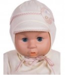 Čiapka WJ-Cz115 viazanie Auto ivory maslová 36 38 40 42 44 2246