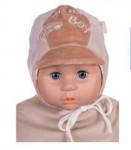 Čiapka WJ-Cz069 viazanie Car f Boys walnut hnedá 36 38 40 42 44 2249