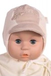 Čiapka WJ-Cz069 viazanie Car f Boys ivory maslová 36 38 40 42 44 2250