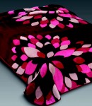 240 220x240 pink ružová deka 2491