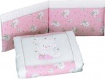 6/30 2D R65 100x135 40x60 pink ružová posteľný set 2607