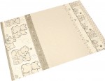 PS 1+1 100x135 40x60 BA potlač beige béžová K dvaja mackovia 2571