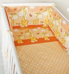 PS 1+1 90x130 40x60 BA potlač orange oranžová K žirafa 2694