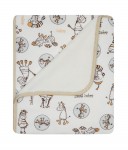 070 80x90 bavlna + mikro vyteplenie beige béžová deka 3273