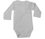 Body dlhý rukáv RB 735 white biela slávnostné Mária 80 3452