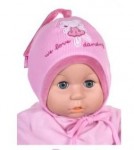 Čiapka WJ-Cz118 viazanie Baletka pink ružová 36 38 40 42 44 4045