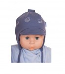 Čiapka WJ-Cz131 viazanie Drozd blue modrá 36 38 40 42 44 4074