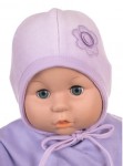 Čiapka WJ-Cz026b viazanie Paulinka lillac fialová 36 38 40 42 44 4081