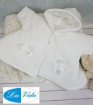 Kabátik slávnostný ND white biela Emila 56 7240