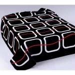 225 220x240 black čierna deka 4273