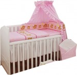 PS 1+1 90x130 40x60 BA potlač pink ružová g macko 028 4455