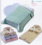 640 Copito 80x90 blue modrá detský vak do autosedačky 4528