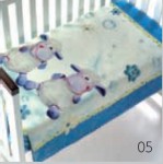 009 Piccola 80x110 05 blue modrá deka 487