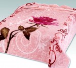 234 220x240 pink ružová deka 5087