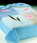 205 220x240 blue modrá deka 5105