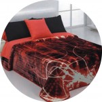 282 silver ion 220x240 07 red červená deka 5263