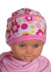 Čiapka L-Cz531 pink ružová 46 48 50 52 5417