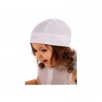 Čiapka L-Cz003g white biela kojenec 5443