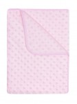 627 80x90 topitos DUO pink ružová dvoj deka 5497