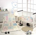 602 110x140  blue modrá deka 5534