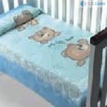 827 Luxury plus 80x110 05 Blue modrá deka 556