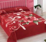 5330 220x240 27 red červená deka 5662