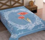 5186 160x220 04 sky blue svetlomodrá deka 5670