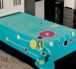 5571 160x220 46 turquoise tyrkysová deka 5866