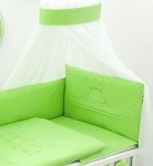 Baldachýn 240x150 Satén green zelená nebesa 5976