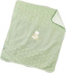 561 80x70 green zelená deka pletená 6