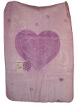 Macko 079/80x110/lilac fialová deka 6136