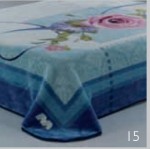 006 Mora gold 160x220 15 Blue modrá deka 665