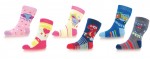 Ponožky bavlnené ABS farebné SK-02 M vzorované 6665