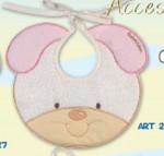 Podbradník Midii 052 bavlna výšivka rub PU beige béžová 6683