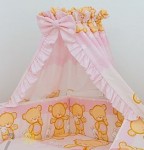 PS 3D 100x135 40x60 180x30 BA potlač pink ružová g macko star 04 6719