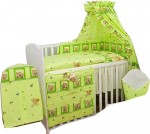 PS 1+1 90x130 40x60 BA potlač green zelená g macko 005 7008