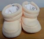 Topánky fleece B3 hladké beige béžová 7223